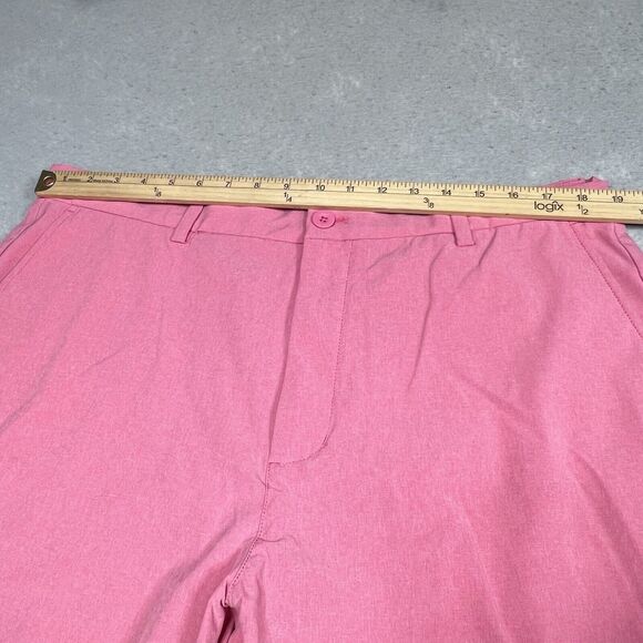 Vineyard Vines Shorts Mens SZ 38 Sailors Red/Pink Salmon Performance Inseam 9” - Picture 6 of 14